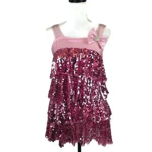 Curtain Call Adult Pink Flapper Costume Size M